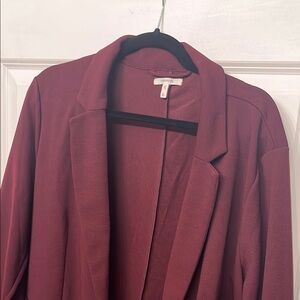 Maurices Red Blazer Lightweight Unstructured